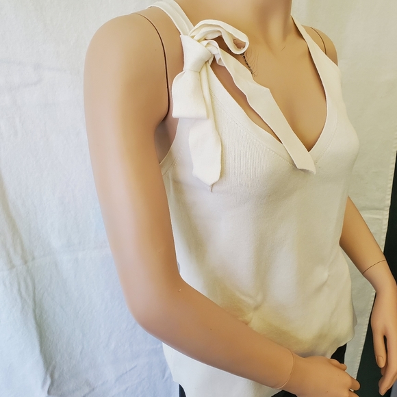 Dressy Tank with Bow Detail - Picture 3 of 11